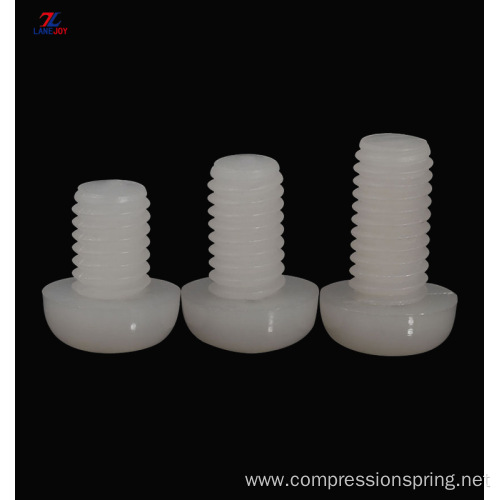 M8 M10 white nylon plastic machine screw